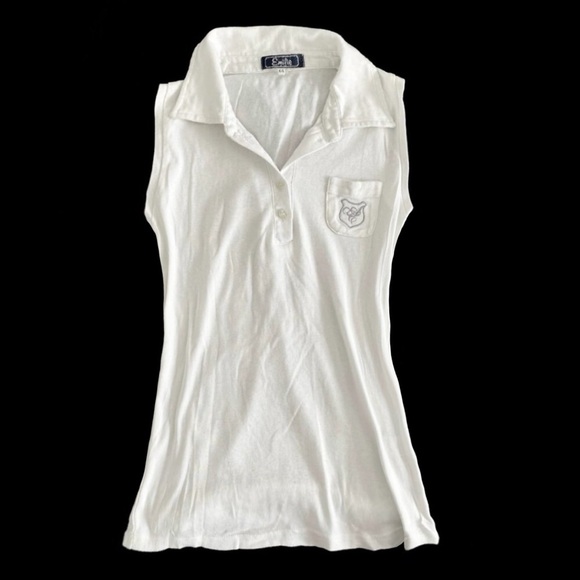 Women's white blouse - Picture 2 of 3